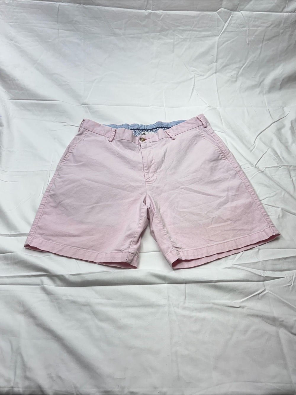 Peter Millar Light Pink Cotton Chino Shorts